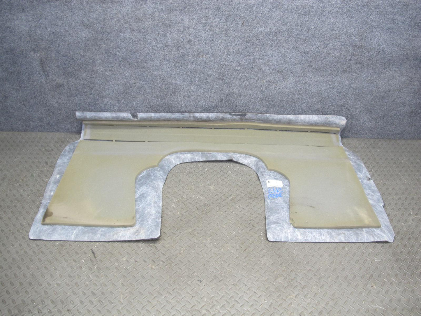 05-11 Chevrolet Corvette C6 Rear Seat Back Trim Carpet Cover Panel 15249039 OEM