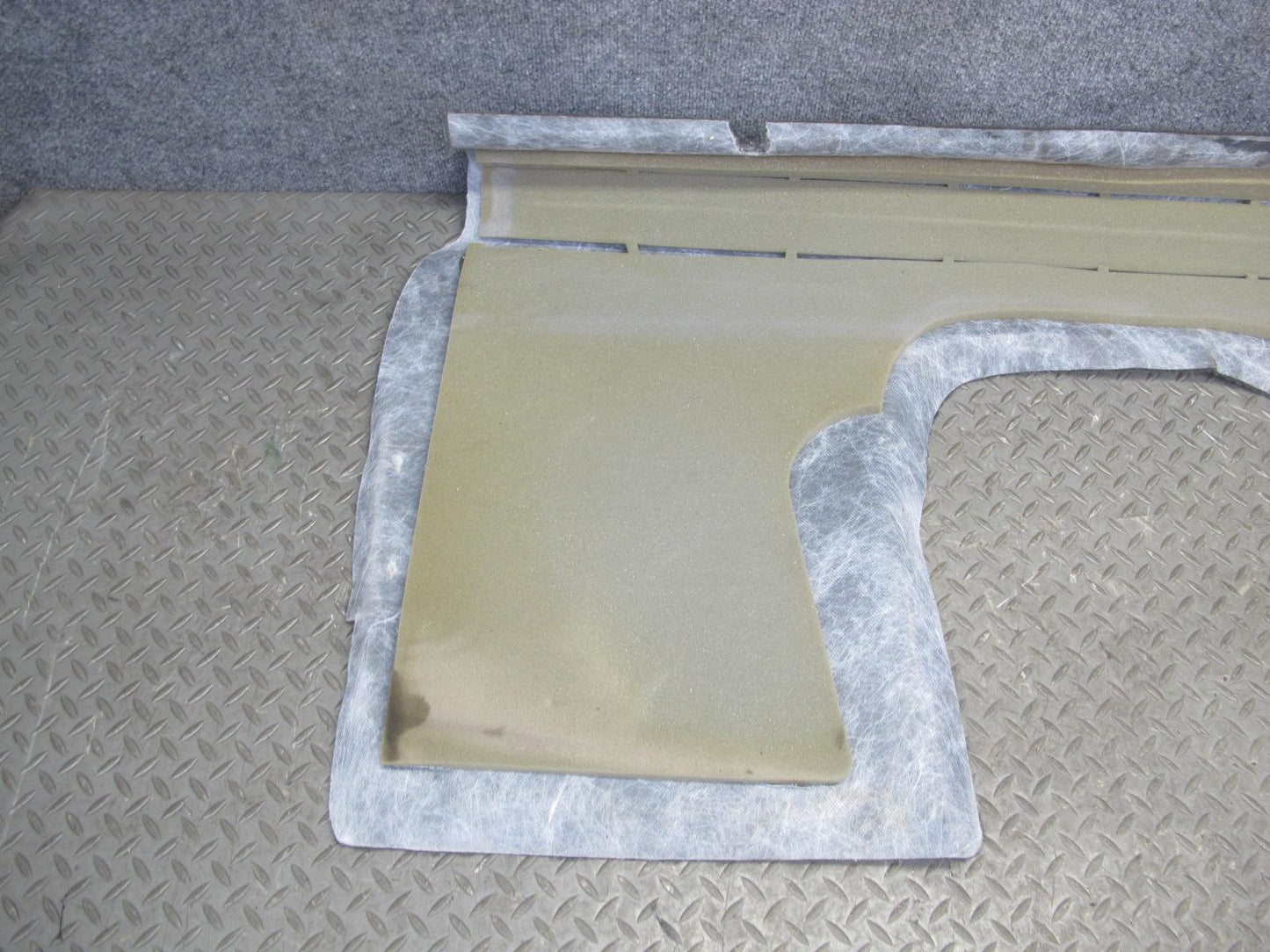 05-11 Chevrolet Corvette C6 Rear Seat Back Trim Carpet Cover Panel 15249039 OEM