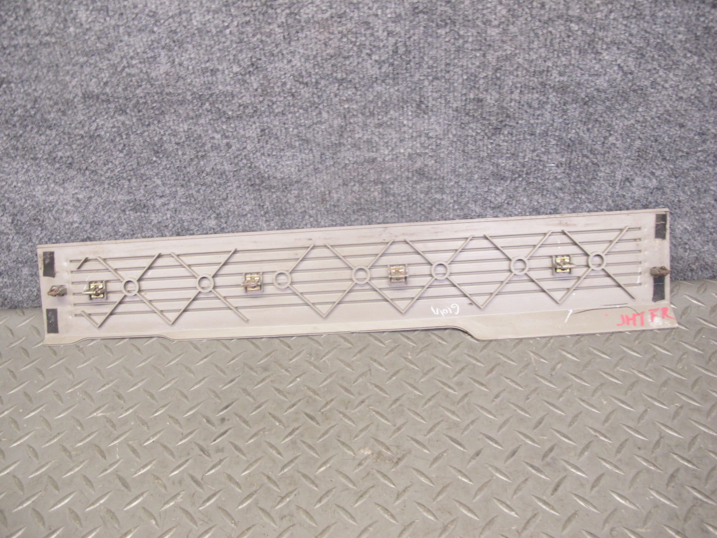 2003-2009 Hummer H2 Front Right & Left Side Door Scuff Sill Plate Trim Panel Set