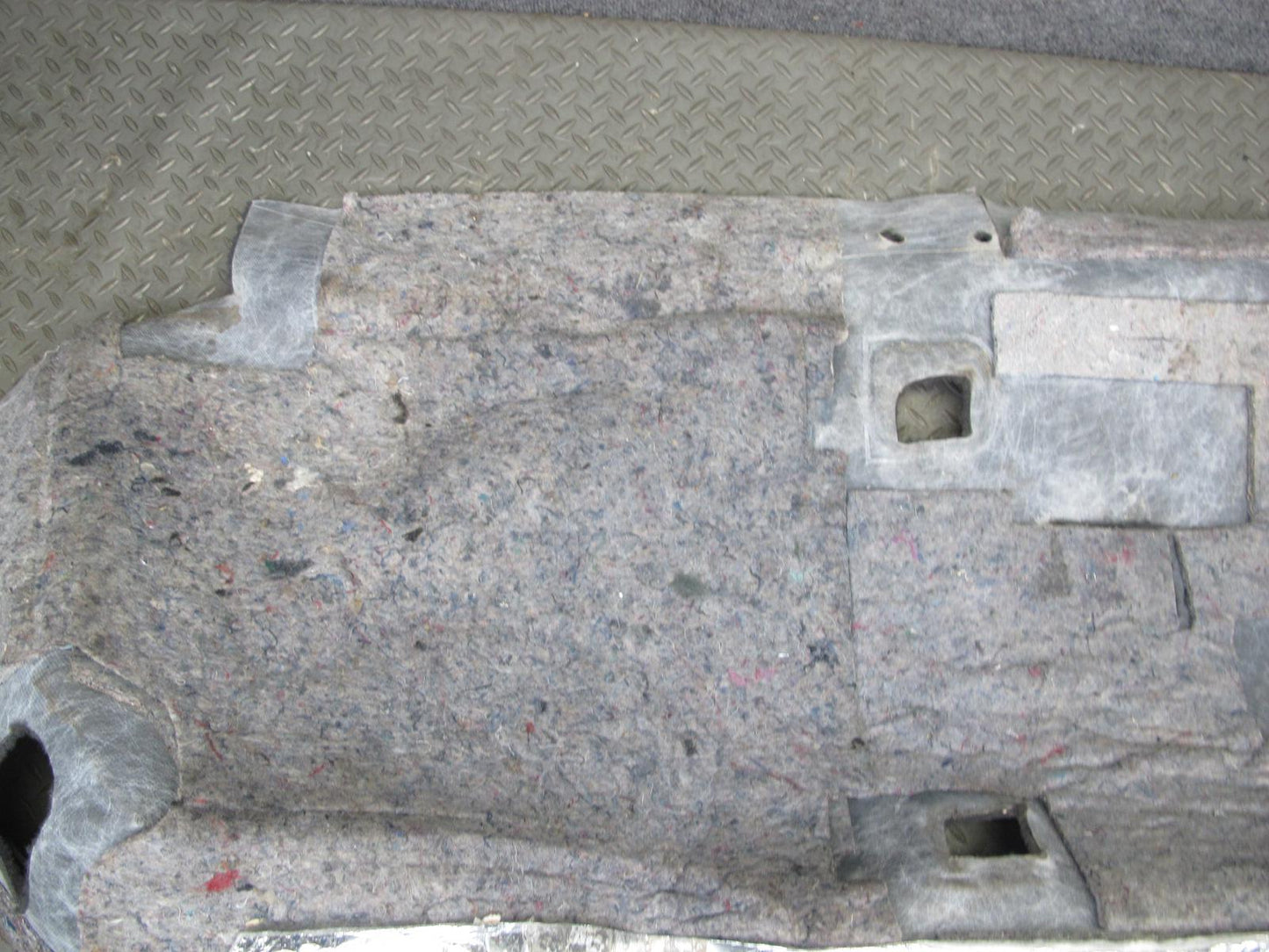 05-13 Chevrolet Corvette C6 Front Left Floor Carpet Liner 15265986 OEM