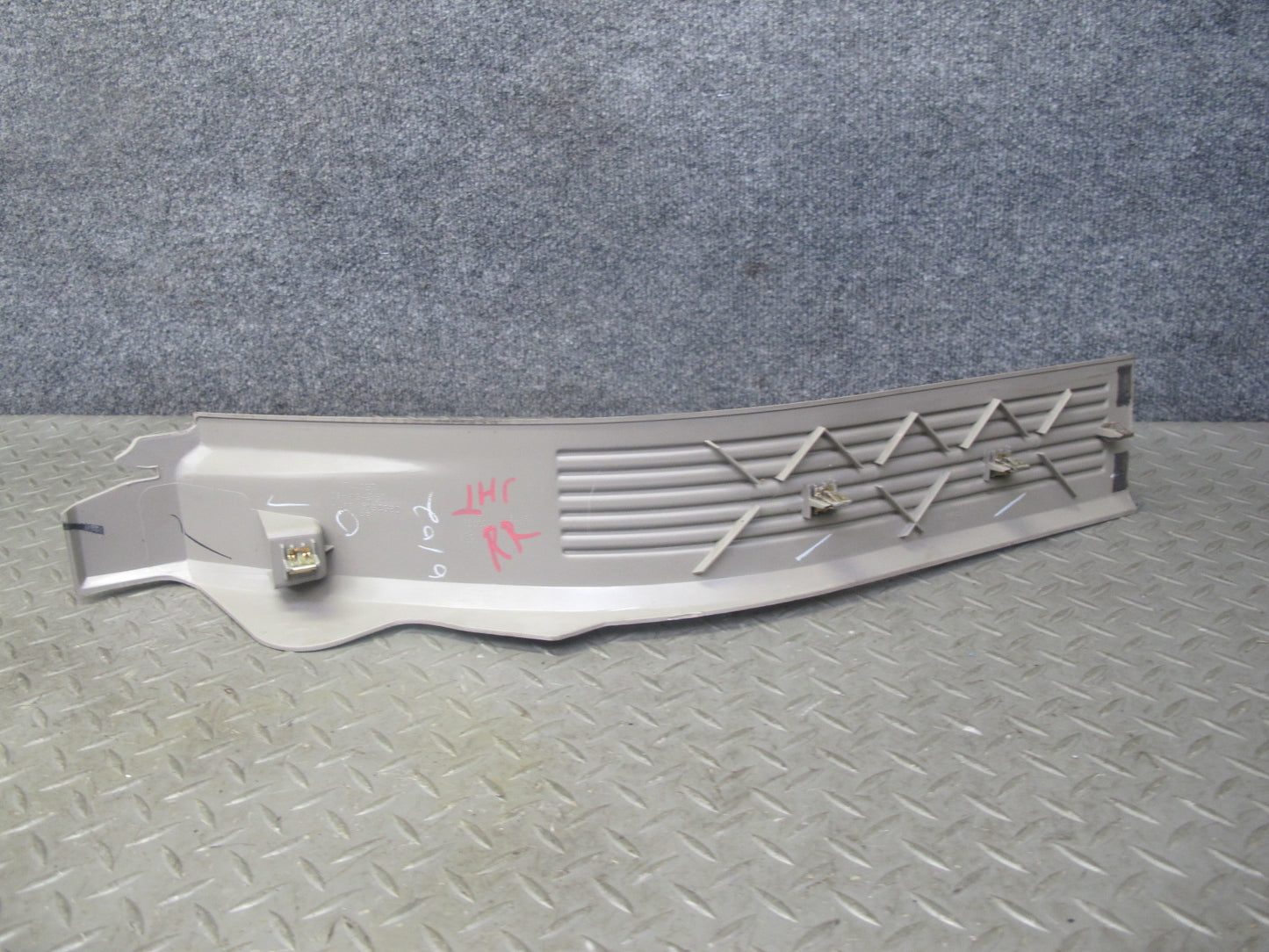 2003-2009 Hummer H2 Rear Right & Left Side Door Scuff Sill Plate Trim Panel Set