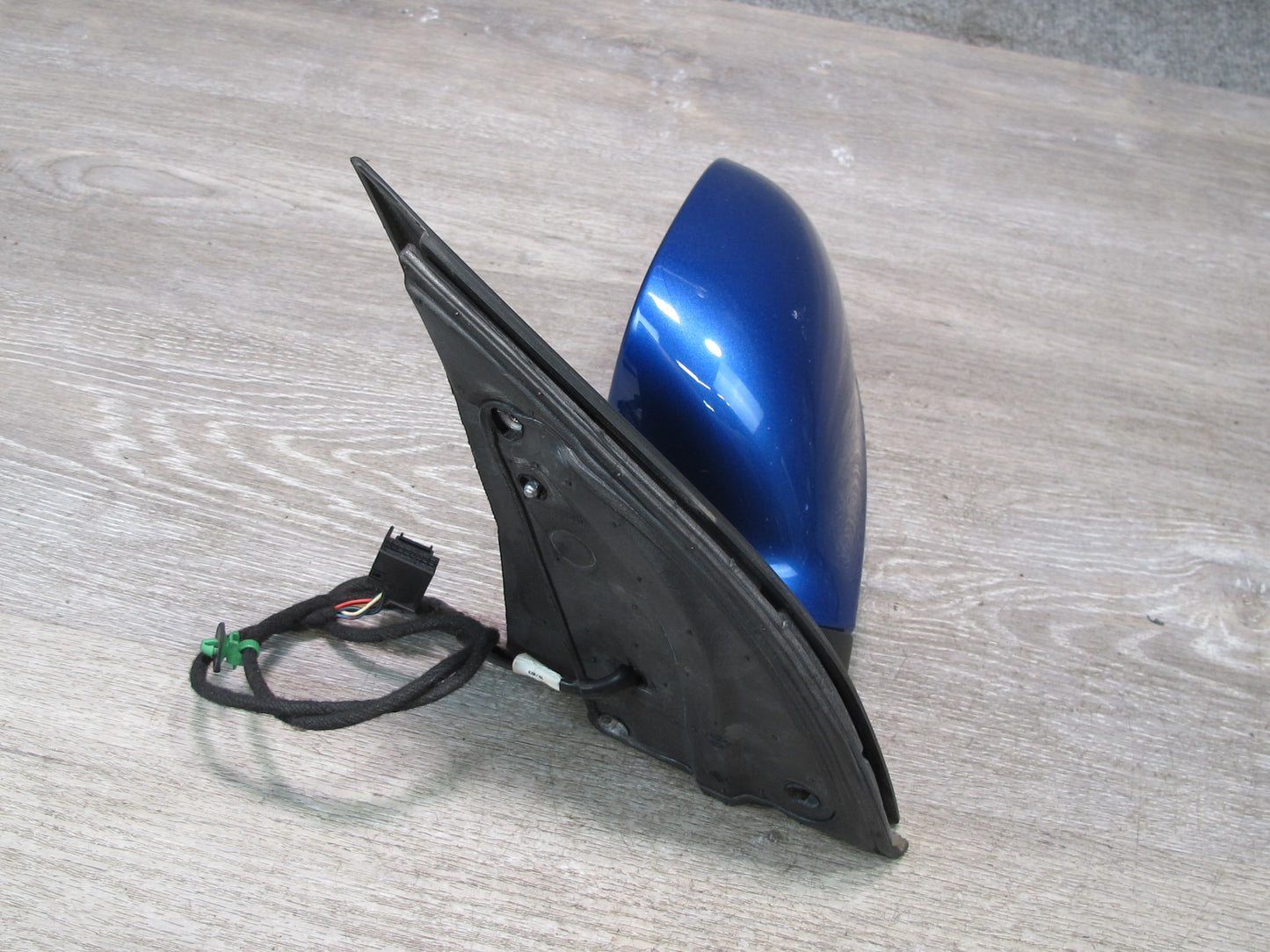 06-09 VW Rabbit GTI R32 Left Door Side View Power Heated Mirror Deepblue OEM