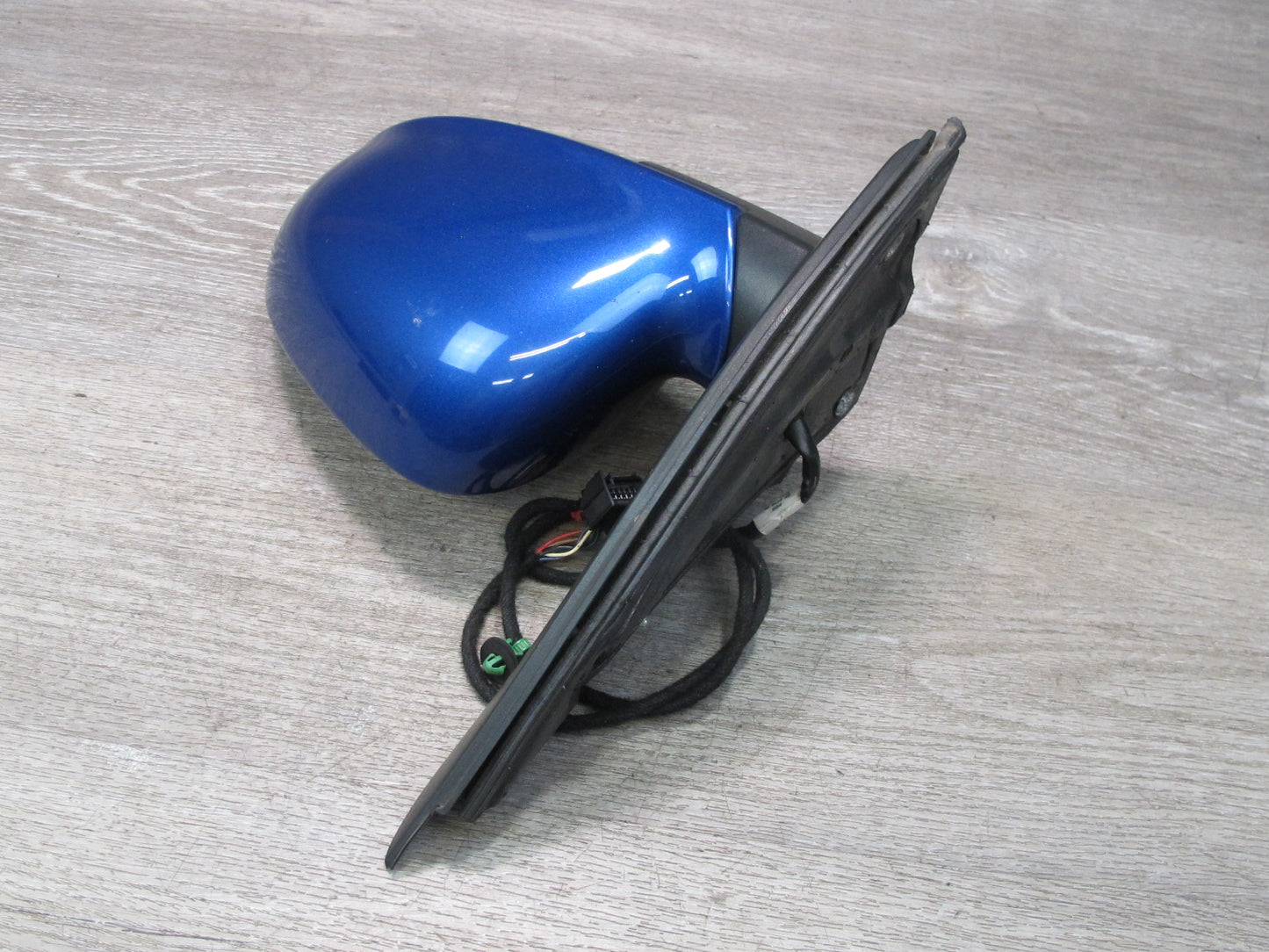 06-09 VW Rabbit GTI R32 Left Door Side View Power Heated Mirror Deepblue OEM