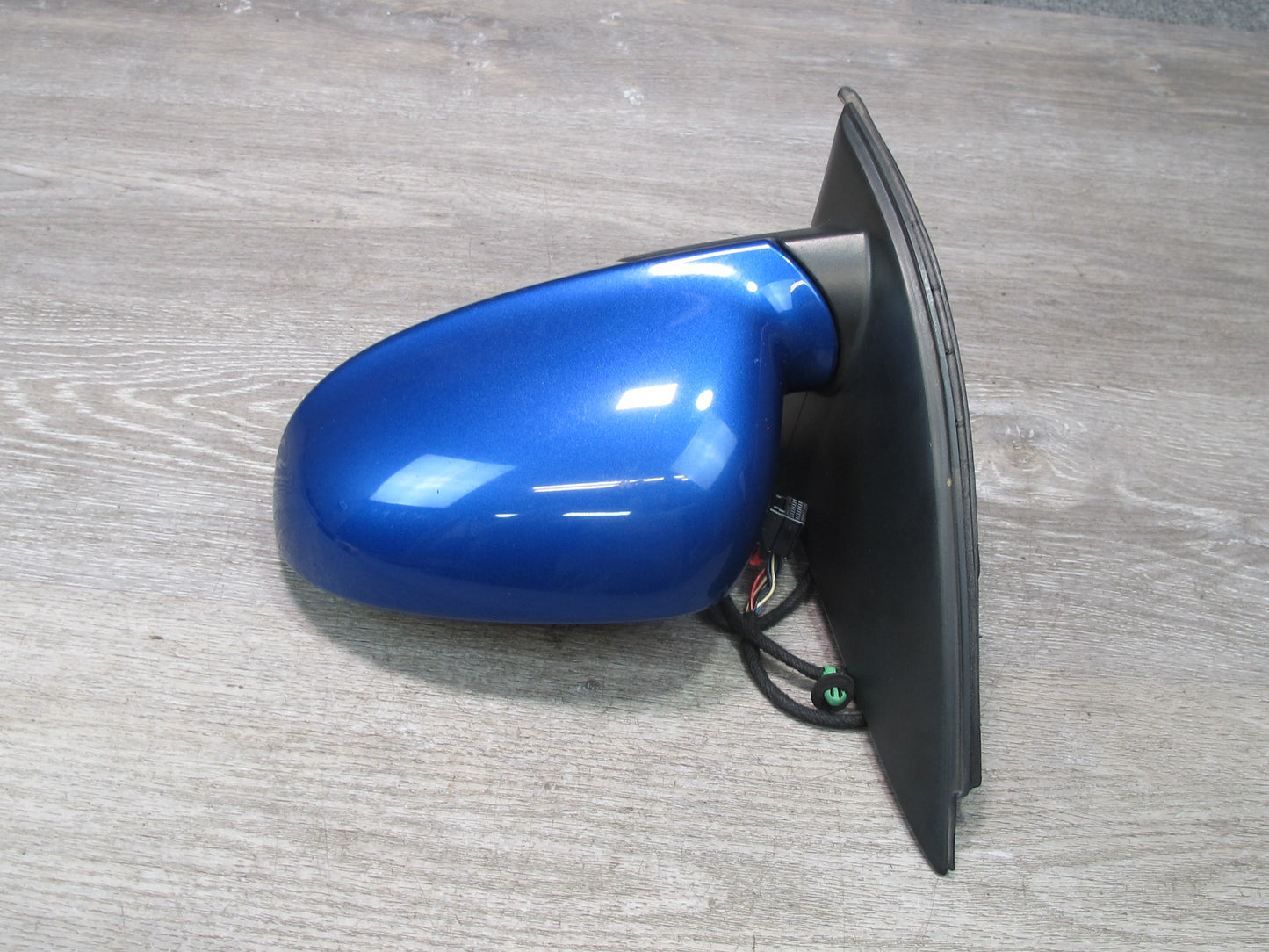 06-09 VW Rabbit GTI R32 Left Door Side View Power Heated Mirror Deepblue OEM