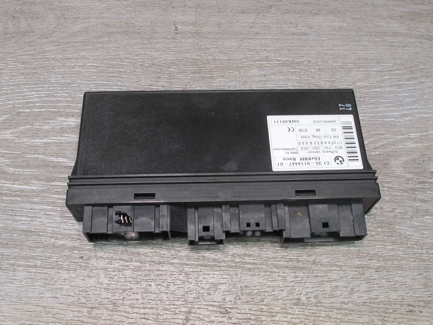 2006-2010 BMW E63 E64 Body Control Module Unit BCM BCU 9114447