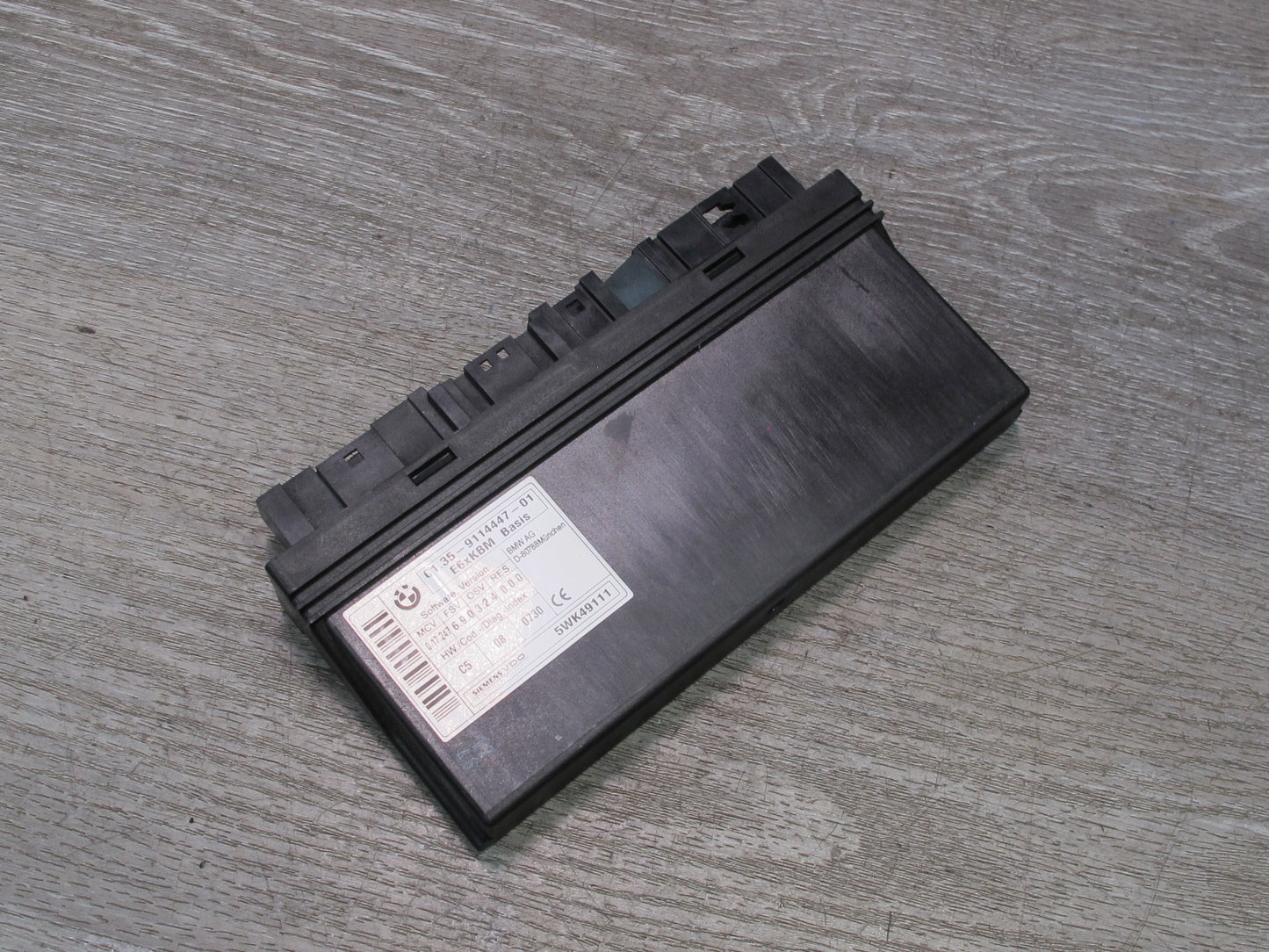 2006-2010 BMW E63 E64 Body Control Module Unit BCM BCU 9114447