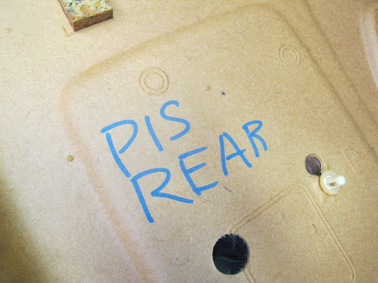 01-05 Lexus JCE10L IS300 Sedan Rear Parcel Shelf Trim Cover Black OEM