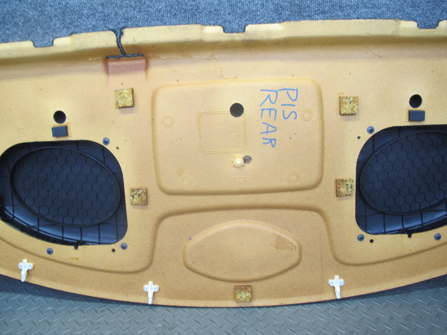 01-05 Lexus JCE10L IS300 Sedan Rear Parcel Shelf Trim Cover Black OEM