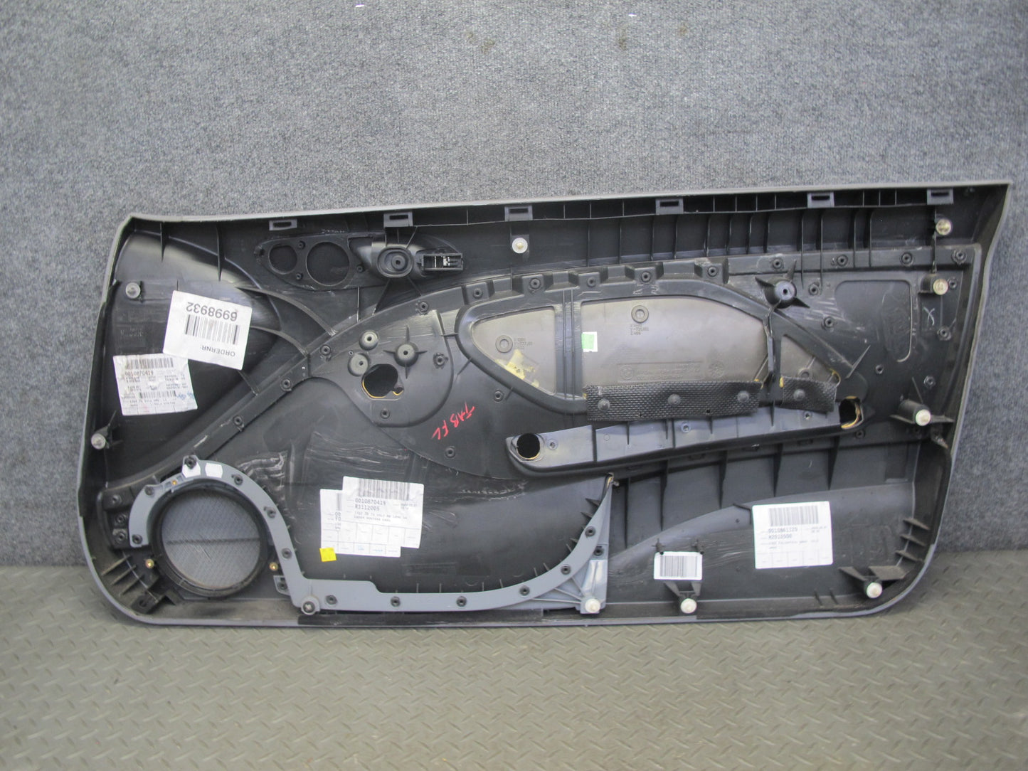 01-06 BMW E46 Coupe Convertible Set of 2 Left & Right Door Trim Cover Panel OEM