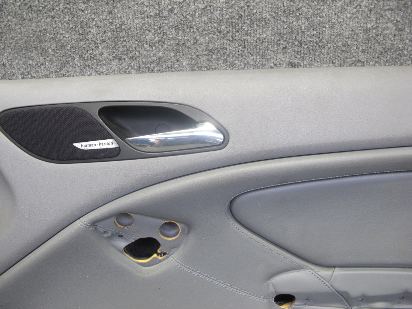 01-06 BMW E46 Coupe Convertible Set of 2 Left & Right Door Trim Cover Panel OEM