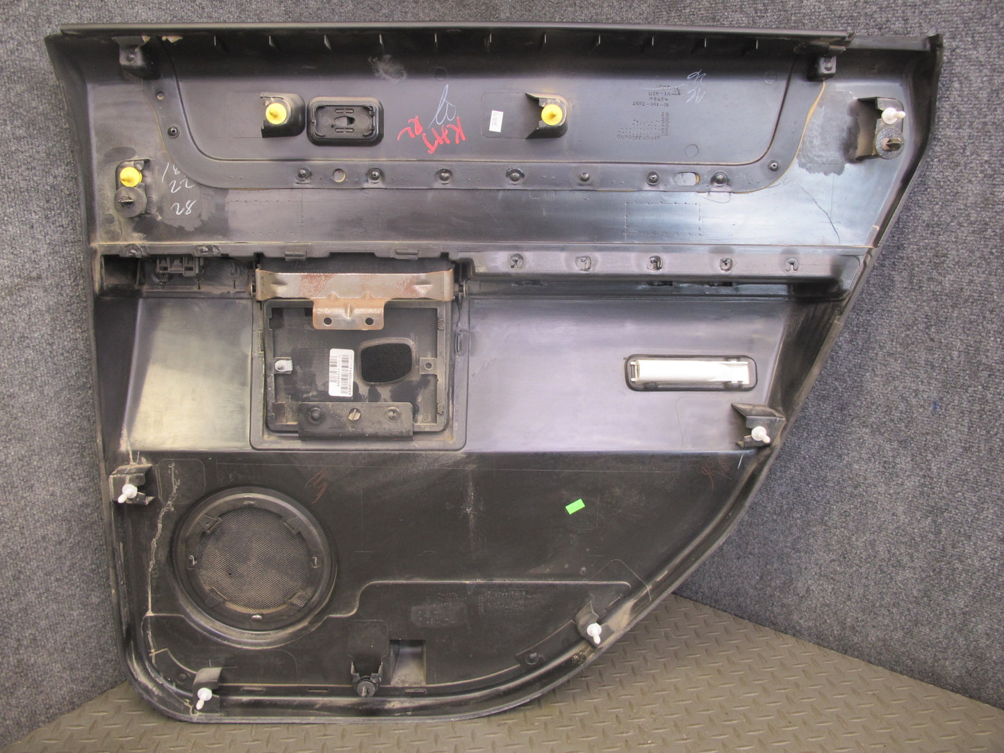 2005-2007 Hummer H2 Rear Left & Right Door Interior Trim Cover Panel Set of 2