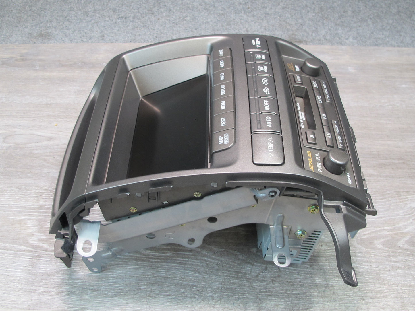 2003-2005 Lexus UZJ120L GX470 Navigation Display Climate Switch Cassette Player