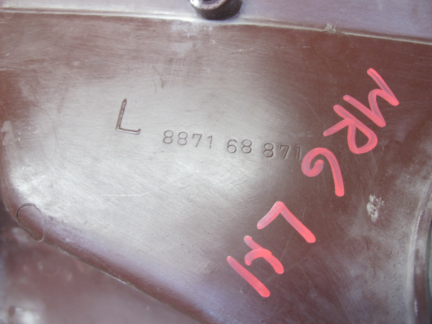 84-85 Mazda RX7 FB Rear Left & Right Quarter Trunk Trim Cover Panel Set RED OEM