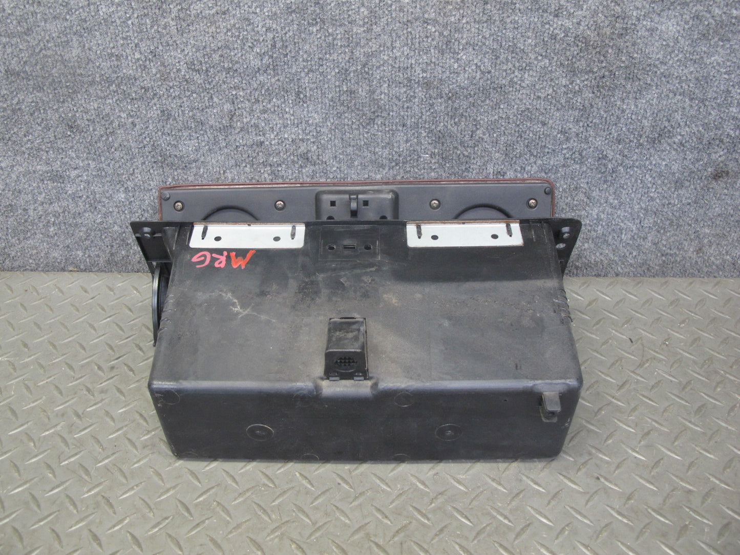 84-85 Mazda RX7 FB Dash Glove Box Storage Compartment RED OEM