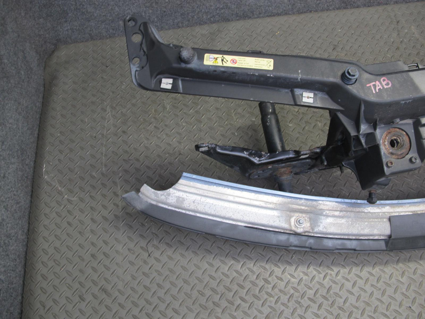 01-06 BMW E46 Convert Front Bumper Reinforcement Bar Radiator Core Support OEM