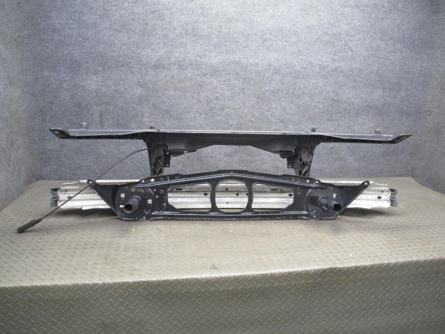 01-06 BMW E46 Convert Front Bumper Reinforcement Bar Radiator Core Support OEM