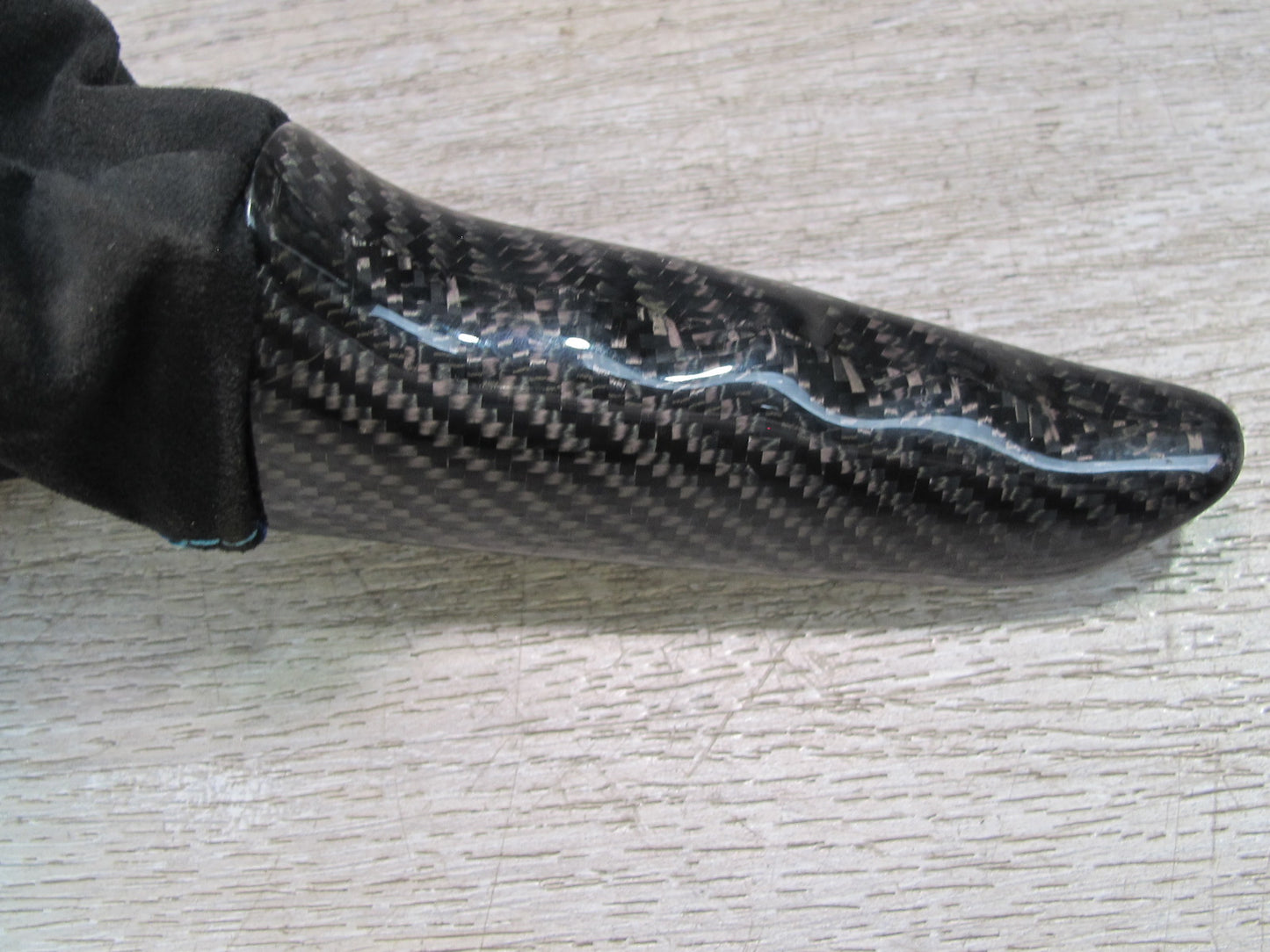 2006-2010 BMW E63 E64 Aftermarket Alcantara Carbon Parking Brake Handle w Boot