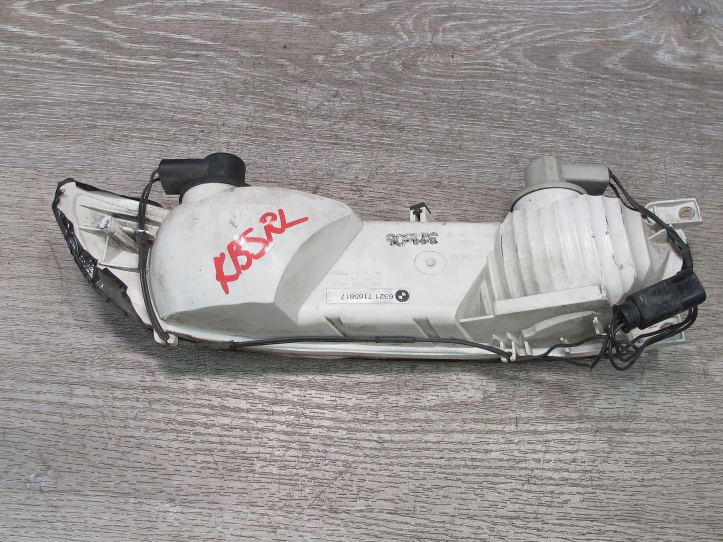 2006-2010 BMW E63 E64 M6 Rear Bumper Left Reverse Brake Light Lamp 7165817
