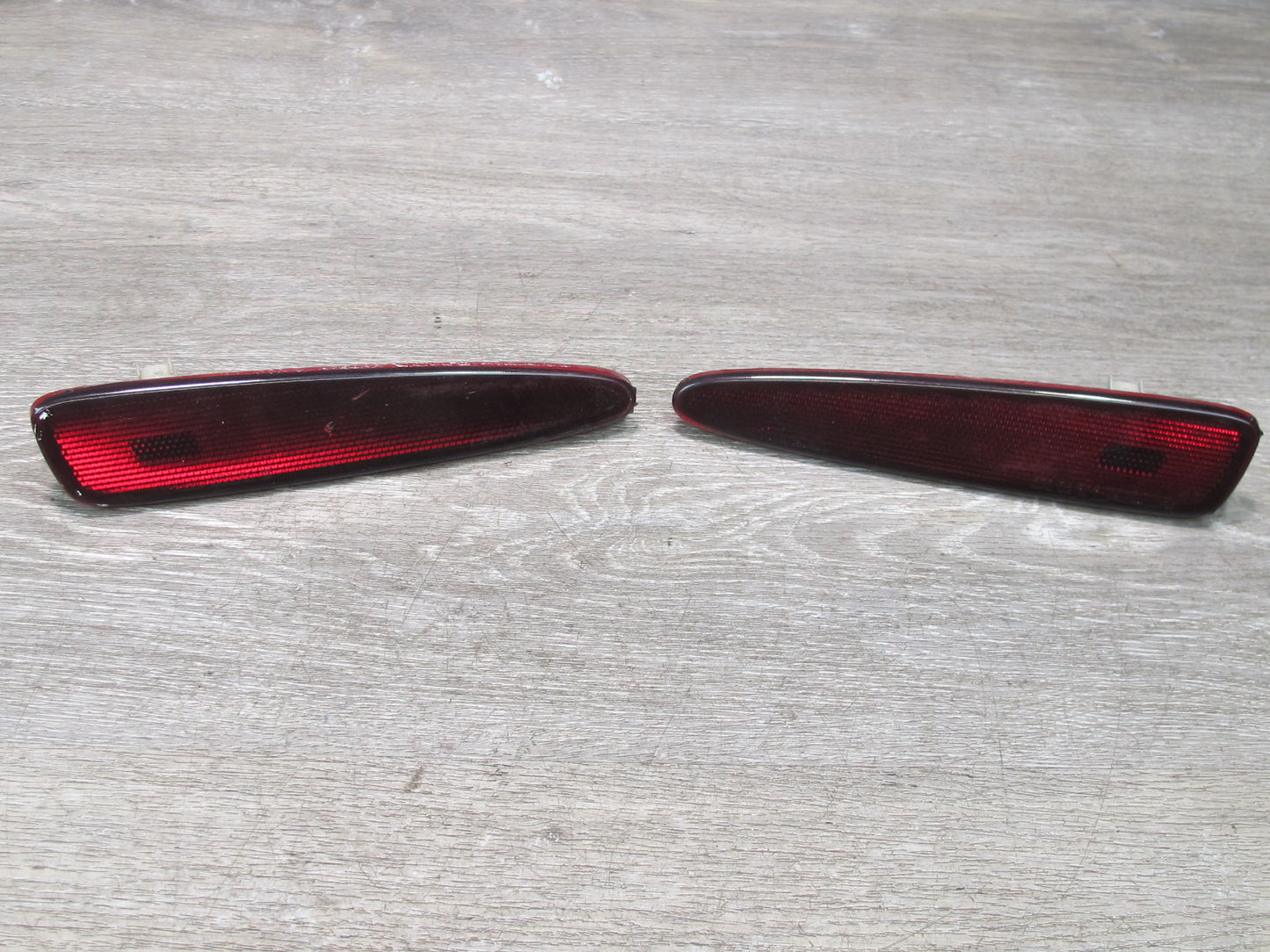 05-13 Chevrolet Corvette C6 Set of 2 Rear Smoked Side Marker Light Lamp OEM
