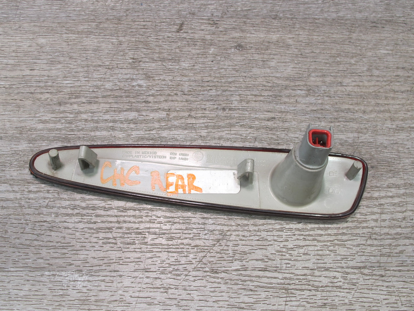 05-13 Chevrolet Corvette C6 Set of 2 Rear Smoked Side Marker Light Lamp OEM