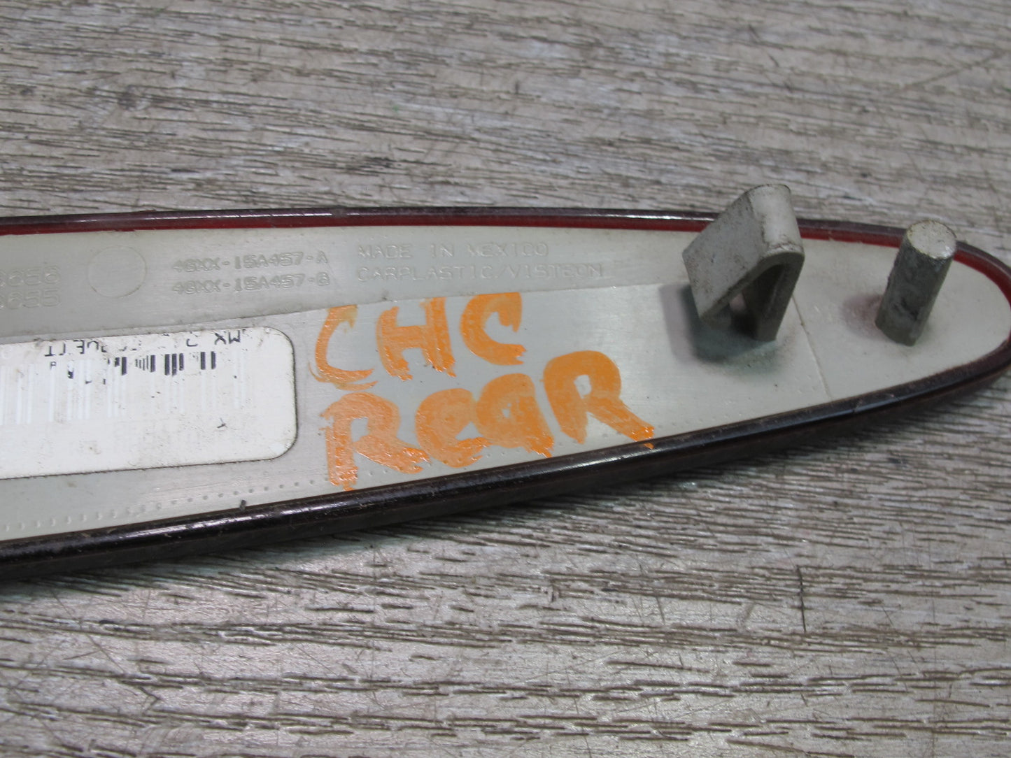 05-13 Chevrolet Corvette C6 Set of 2 Rear Smoked Side Marker Light Lamp OEM