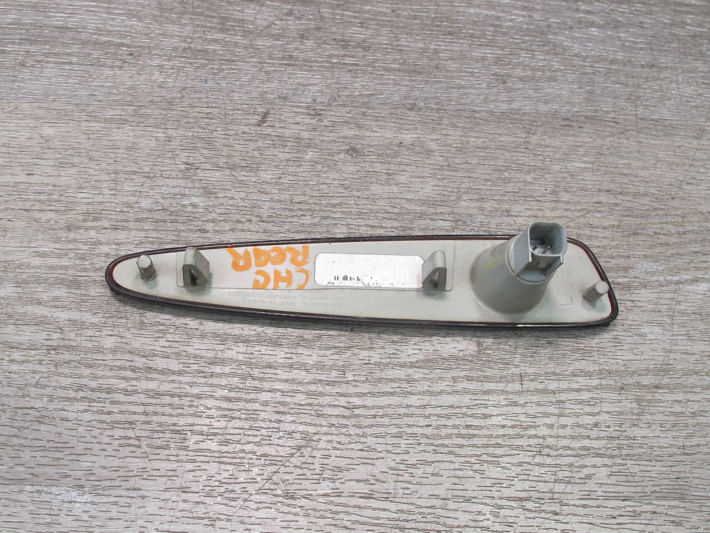 05-13 Chevrolet Corvette C6 Set of 2 Rear Smoked Side Marker Light Lamp OEM