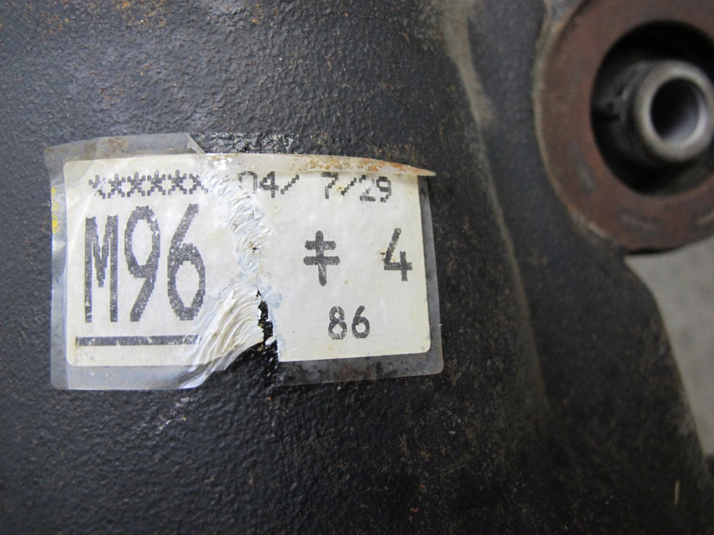 2005 Lexus IS300 RWD M96 A/T Rear Differential Carrier Open 3.91 Ratio 109K OEM