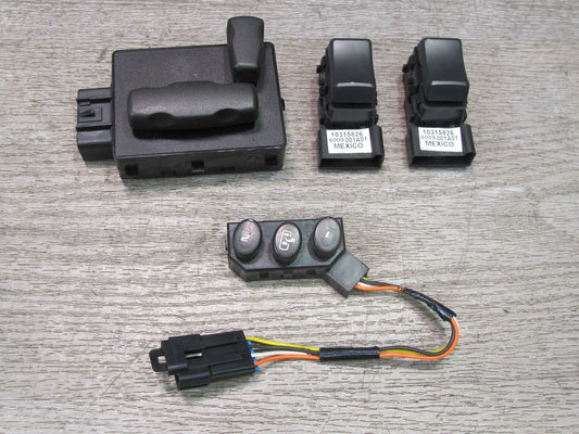 2004-2009 Cadillac XLR Front Left Side Door Adjust Seat Memory Lumbar Switch