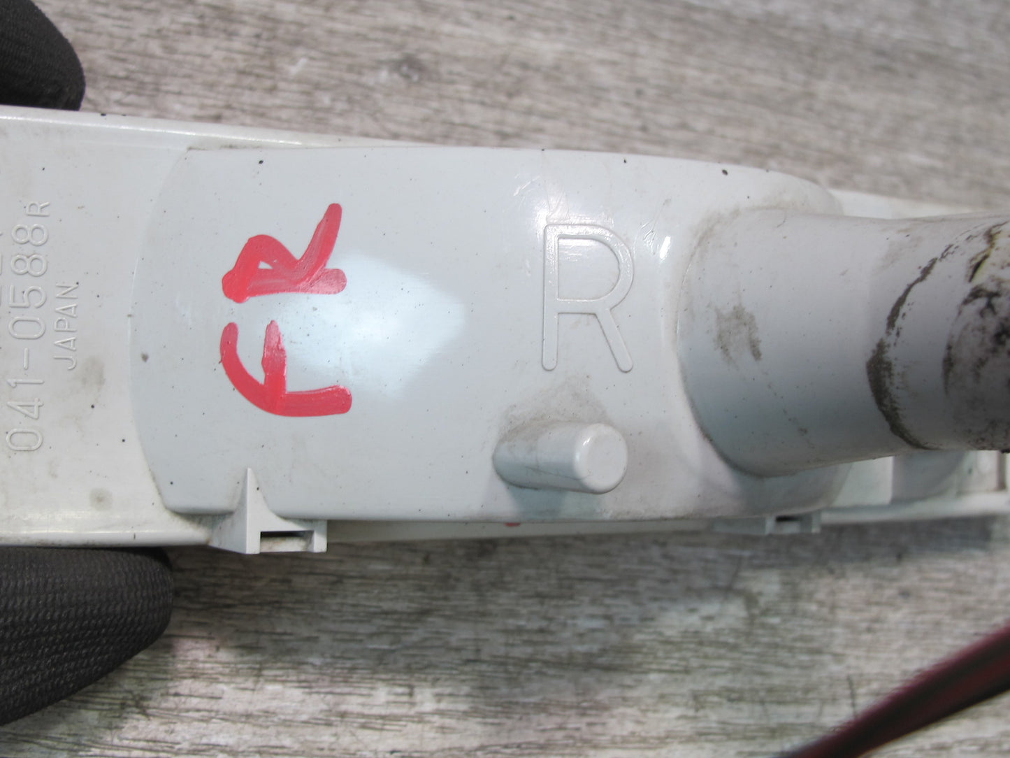 86-88 Mazda RX7 Front Right Headlight Lens Turn Signal Marker Light Lamp Set OEM