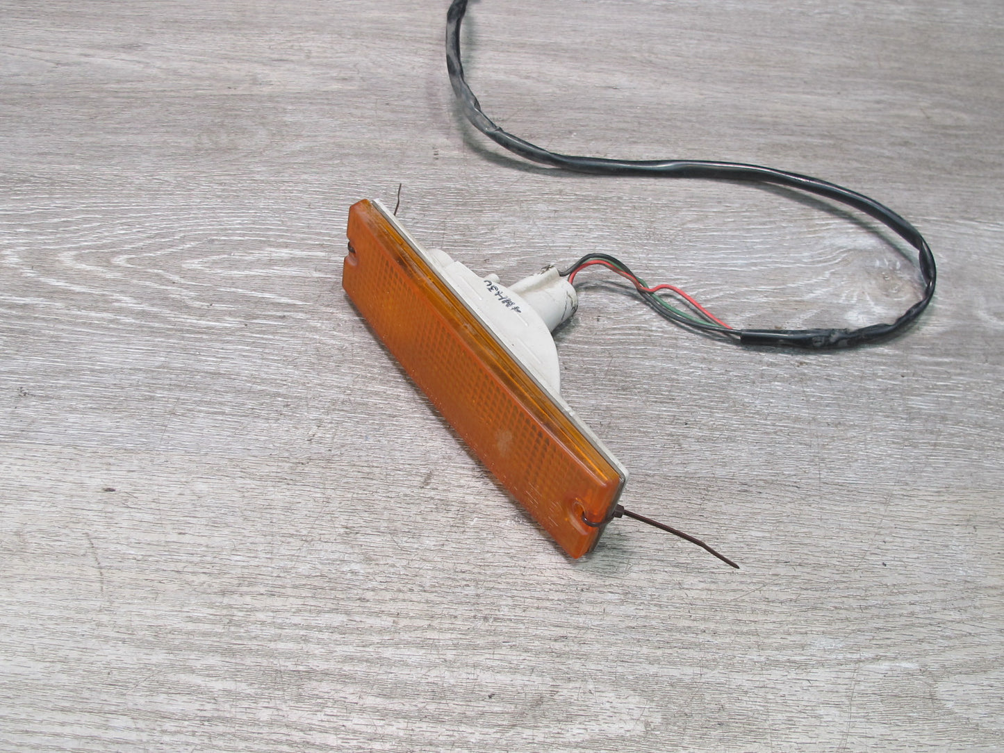86-88 Mazda RX7 Front Right Headlight Lens Turn Signal Marker Light Lamp Set OEM