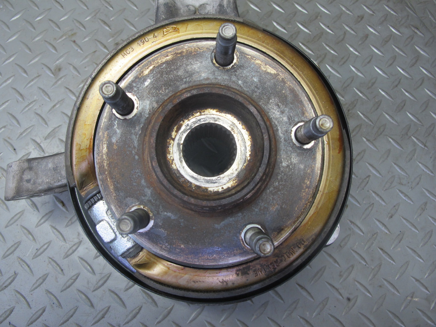 05-08 Chevrolet Corvette C6 Rear Right Spindle Knuckle Wheel Hub Bearing OEM