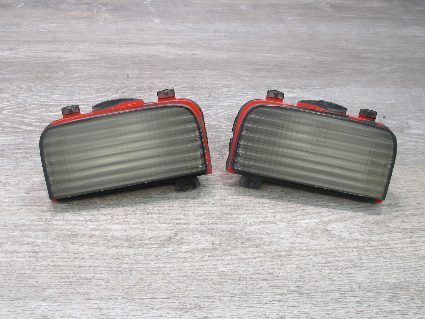 91-96 Chevrolet Corvette C4 Rear Bumper Reverse Back UP Light Lamp Set OEM