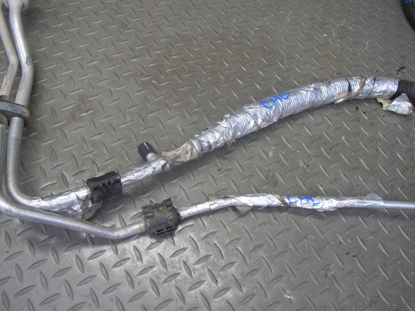 05-08 Chevrolet Corvette C6 Set of 2 A/C Air Condition Hose Pipe Line OEM