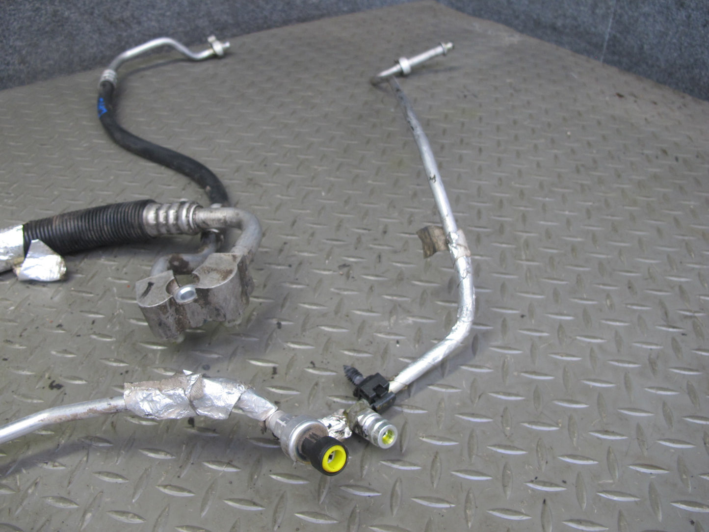 05-08 Chevrolet Corvette C6 Set of 2 A/C Air Condition Hose Pipe Line OEM