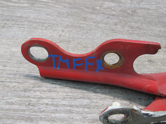 85-89 Toyota MR2 AW15 Set of 2 Front Left & Right Hood Frunk Hinge RED OEM