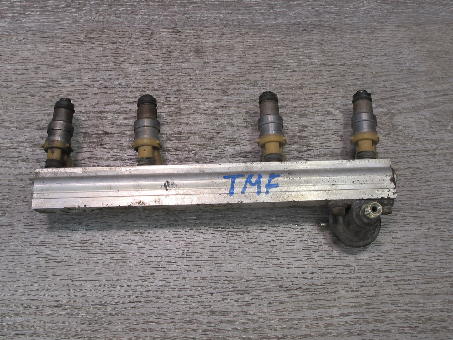 88-89 Toyota MR2 AW15 1.6L 4AGE Engine Fuel Rail Injector Set OEM