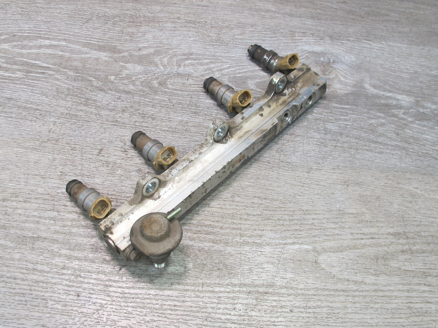 88-89 Toyota MR2 AW15 1.6L 4AGE Engine Fuel Rail Injector Set OEM