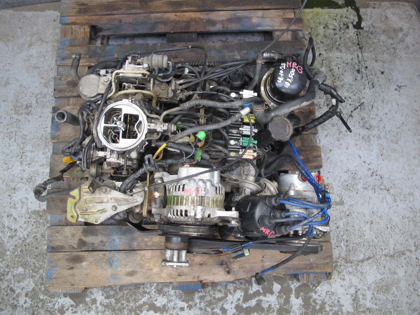 84-85 Mazda RX7 FB 1.1L 12A A/T Wankel Rotary Complete Engine Motor 104k Miles