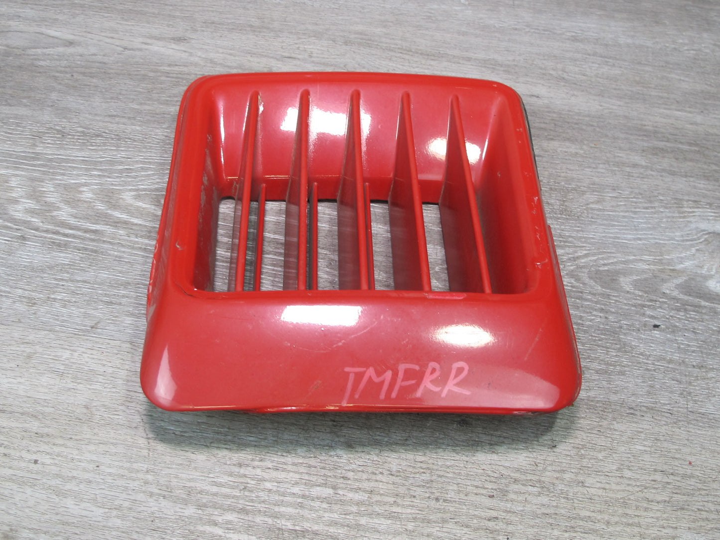87-88 Toyota MR2 AW15 Right Quarter Panel Air Inlet Scoop Vent Grille RED OEM