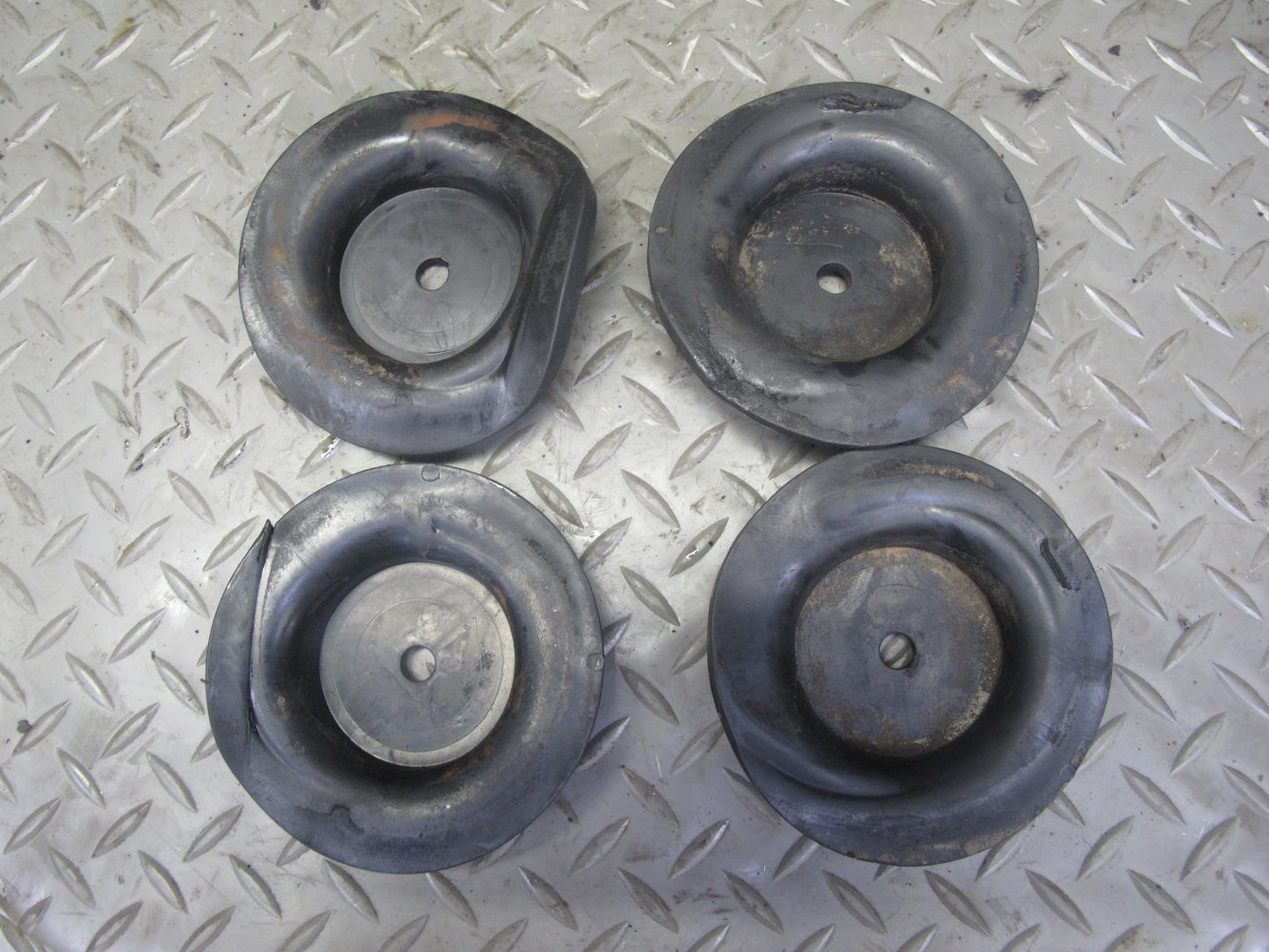 2003-2009 Hummer H2 AWD Rear Suspension Left & Right Coil Spring Set of 2