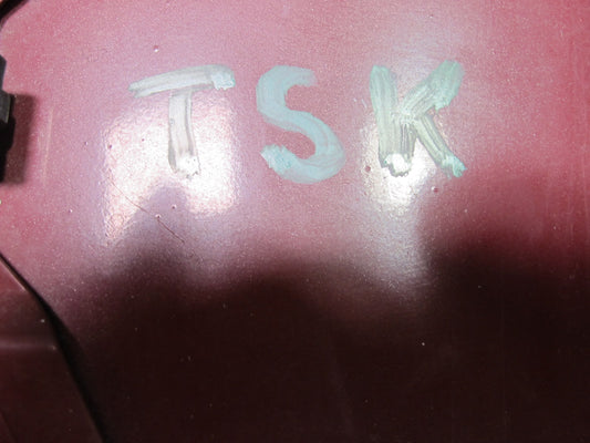 86-88 Toyota Supra MA70L Fuel Tank Filler Door Lid Cover RED Pearl Mica OEM