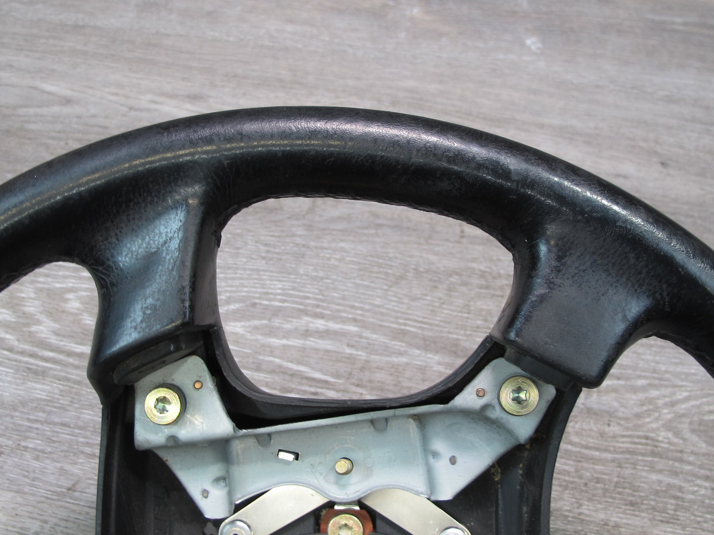 94-95 BMW E34 5-SERIES A/T Leather Steering Black 1162806 OEM