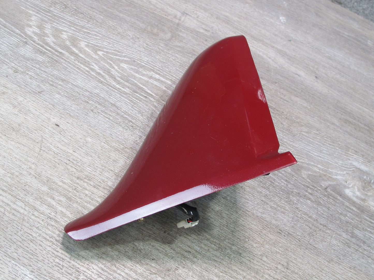 86-88 Toyota Supra MK3 Right Door Side View Exterior Power Mirror RED Pearl OEM