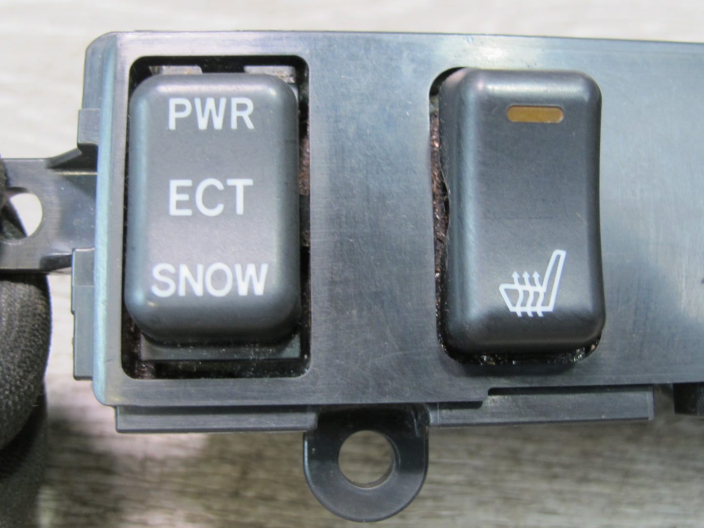 98-05 Lexus GS400 GS430 GS300 Snow ECT VSC Heated Seat Switch Panel Black OEM