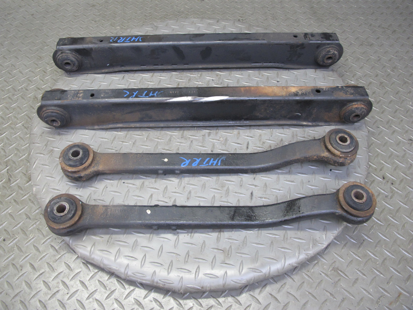 2003-2009 Hummer H2 Rear Left & Right Upper & Lower Control Arm Set of 4