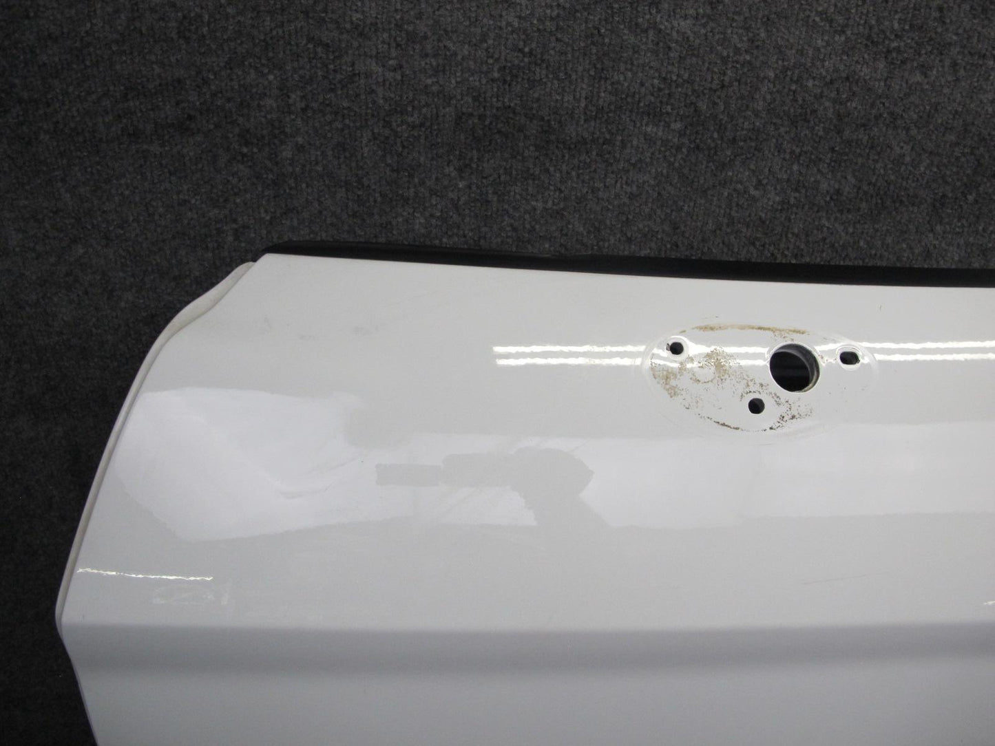 05-13 Chevrolet Corvette C6 Left Door Shell Panel Arctic White OEM
