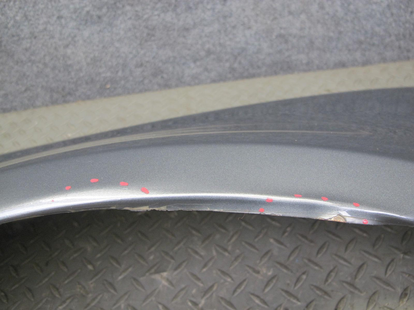 06-09 VW Golf MK5 R32 GTI Rabbit Front Right Fender Shell Panel United Gray OEM