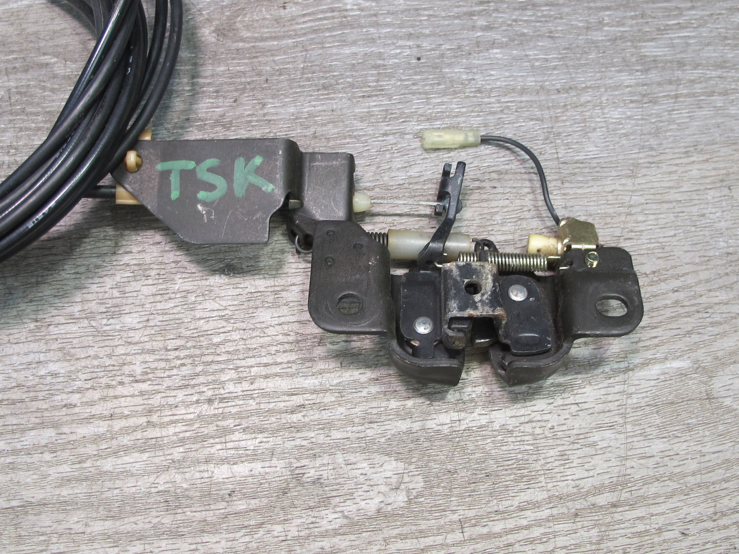 86-88 Toyota Supra MK3 Fuel Door Trunk Open Release Handle w Cable & Latch OEM