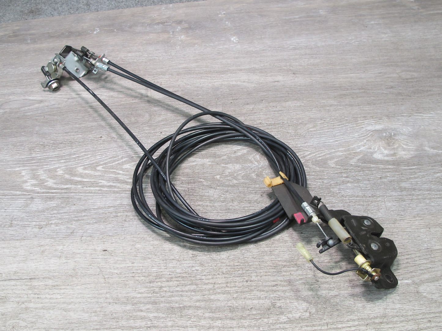 86-88 Toyota Supra MK3 Fuel Door Trunk Open Release Handle w Cable & Latch OEM