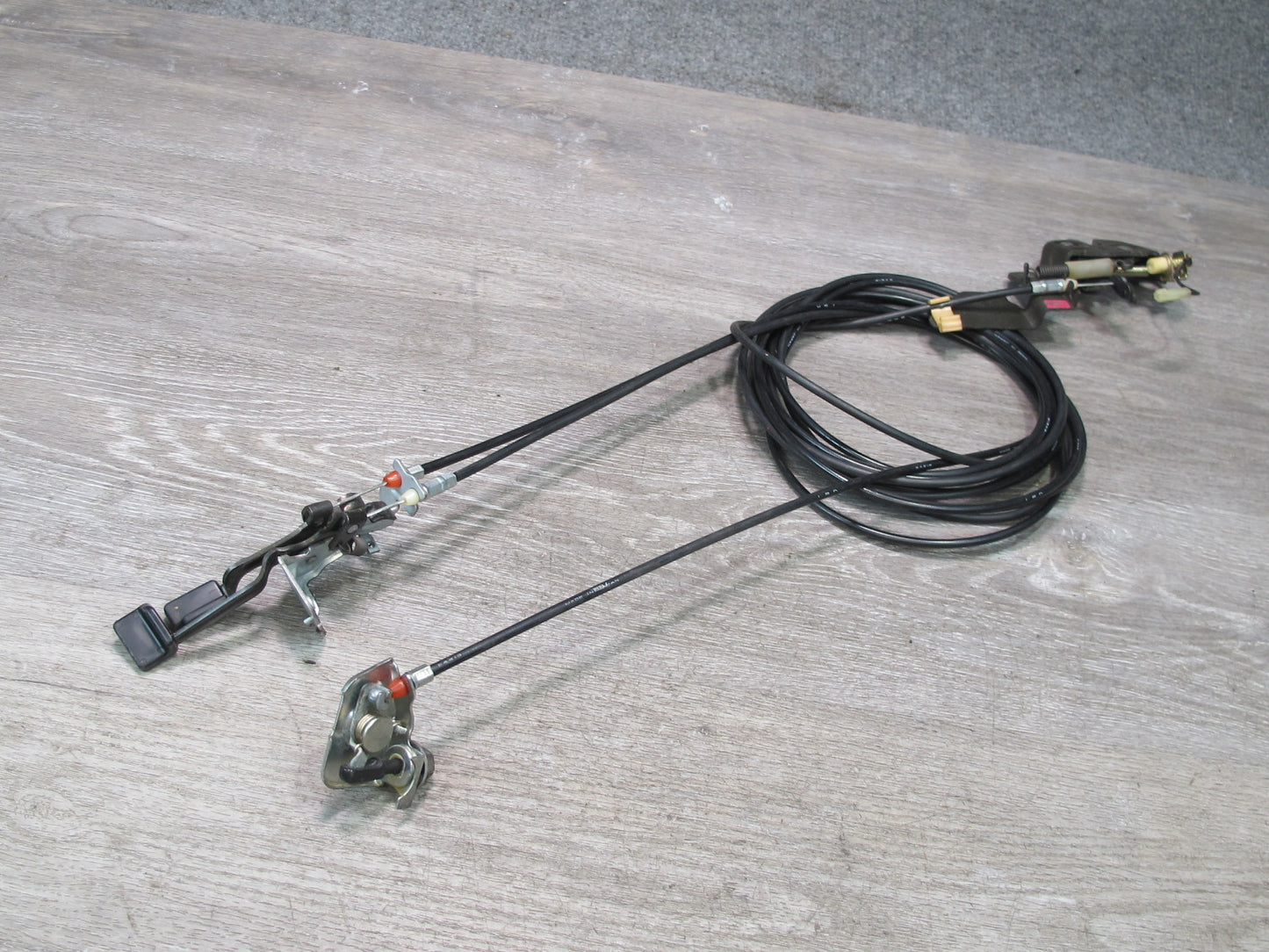 86-88 Toyota Supra MK3 Fuel Door Trunk Open Release Handle w Cable & Latch OEM